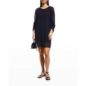 Kobi Halperin Women's Arlene High Low Dress - Midnight Blue XS